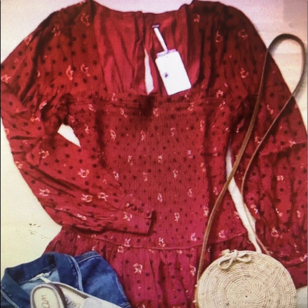 Free People Two Faces Mini Dress Sz M